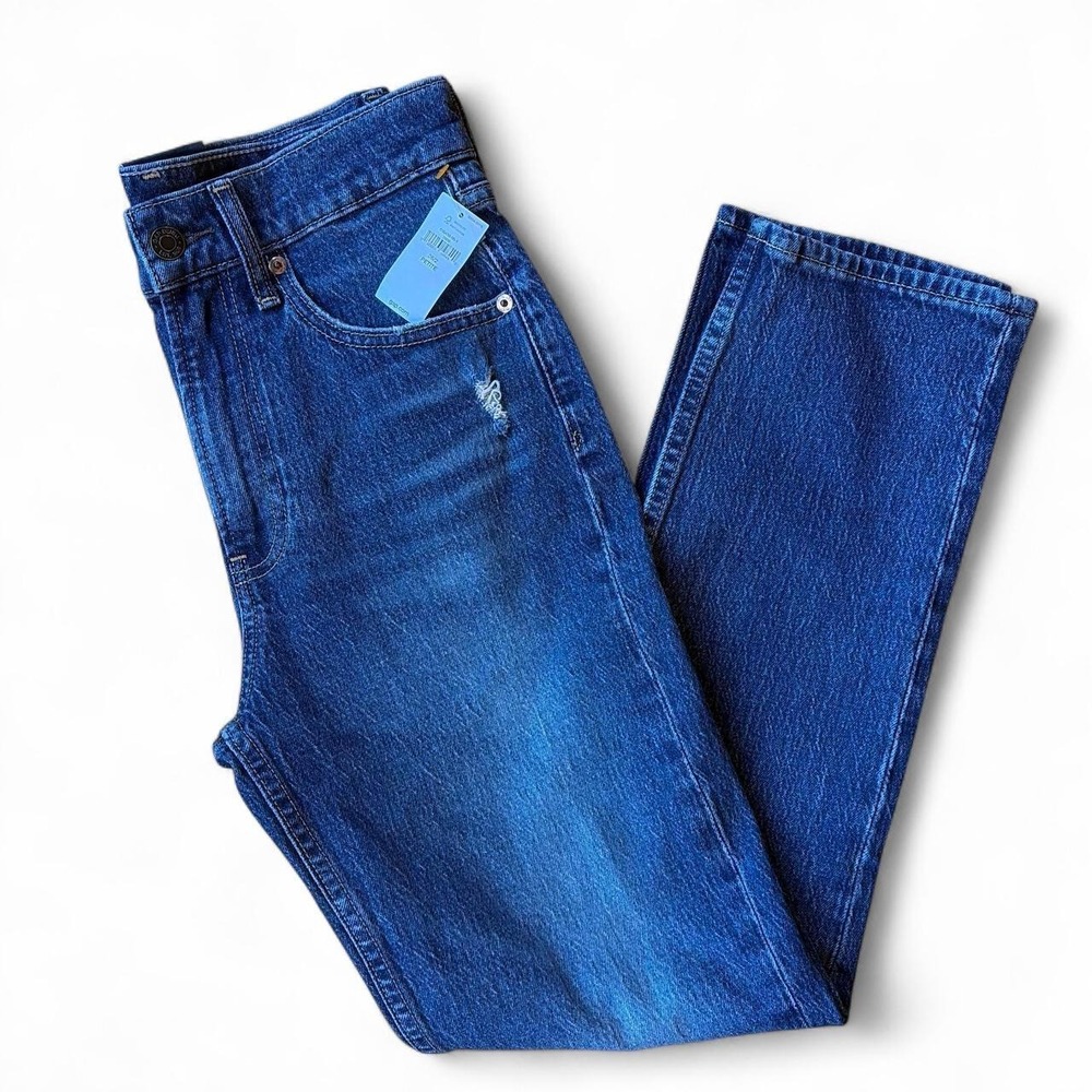 NWT GAP Sky‎ High Straight Jeans. 26P